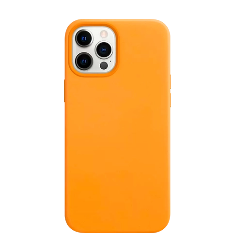 Чехол Apple Leather Case с MagSafe iPhone 12/12 Pro - Калифорния Poppy (MHKC3)
