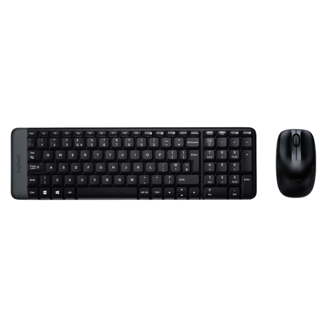 Комплект LOGITECH MK220 Wireless Combo - Black