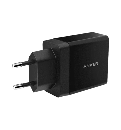 Адаптер ANKER ANKER PowerPort2 24W/4.8A V3 Black (6368829)