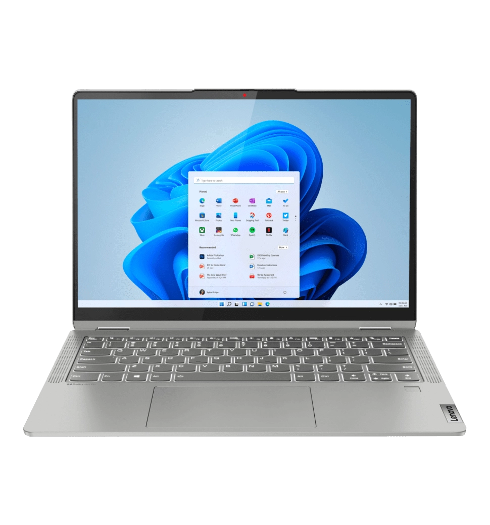 Ноутбук 14” Lenovo IdeaPad Flex 5 14IAU7 (82R700KKRA)/Intel i5-1235U/16GB/512GB SSD/Intel Iris Xe/W11H/Cloud Grey