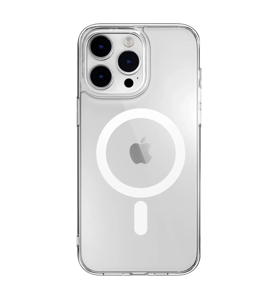 Чехол Monblan для iPhone 14 Pro Max Magnetic Crystal Series Transparent