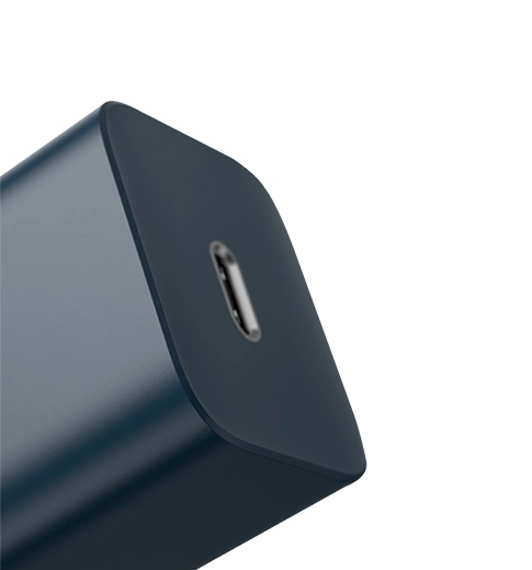 Адаптер Baseus Super Si Quick Charger Type-C 20W with Type-C to Lightning Cable Blue (TZCCSUP-B03)