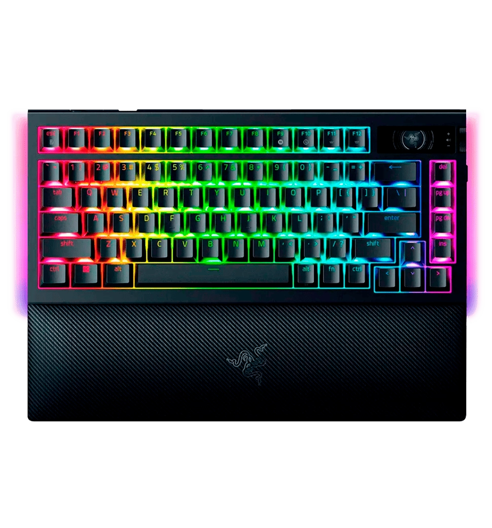 Клавіатура механічна RAZER BlackWidow V4 Pro 75%, ANSI, Black (RZ03-05130100-R3M1)