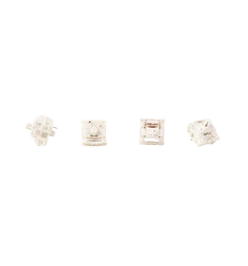 Набор механических переключателей Keychron Gateron G Pro White,Two-Stage Spring, 110 шт
