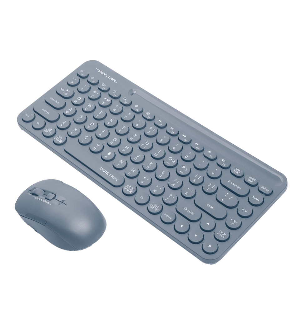Комплект беспроводной клавиатура с мышью A4Tech Fstyler FG3200 Air2