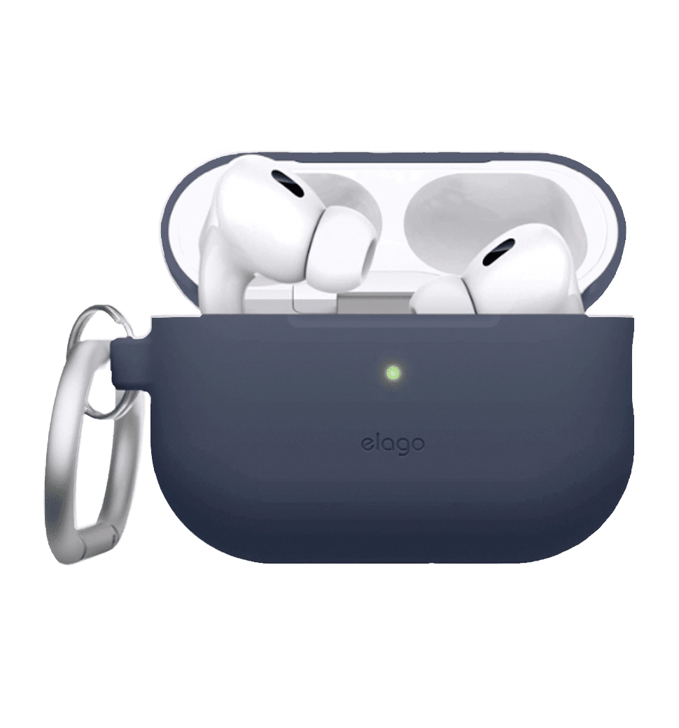Чохол Elago Silicone Hang Case Jean Indigo for Airpods Pro 2nd Gen (EAPP2SC-HANG-JIN)(EAPP2SC-ORHA-JIN)