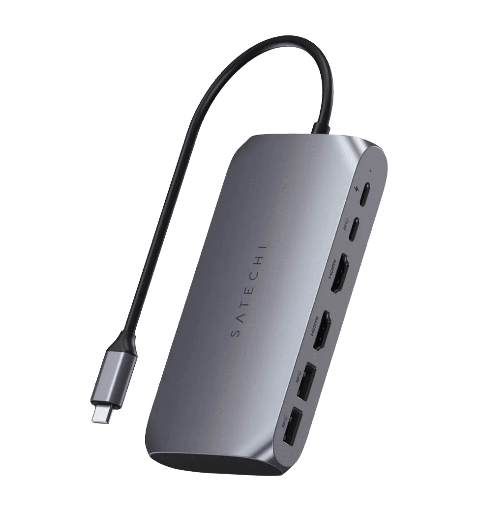 Satechi USB-C Multimedia Adapter M1 Space Gray (ST-UCM1HM)