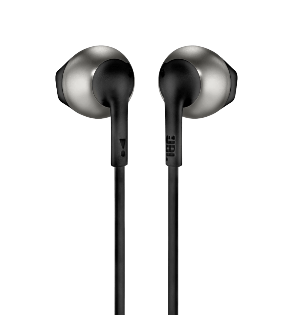 Наушники с микрофоном JBL T205 Black (JBLT205BLK)