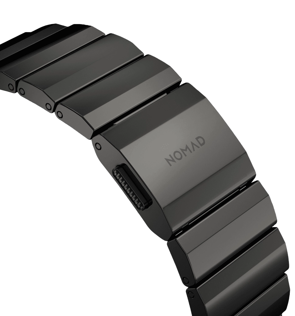 Ремінець Nomad Steel Band Graphite Hardware Graphite 46mm/49mm (NM1A41BXS0)