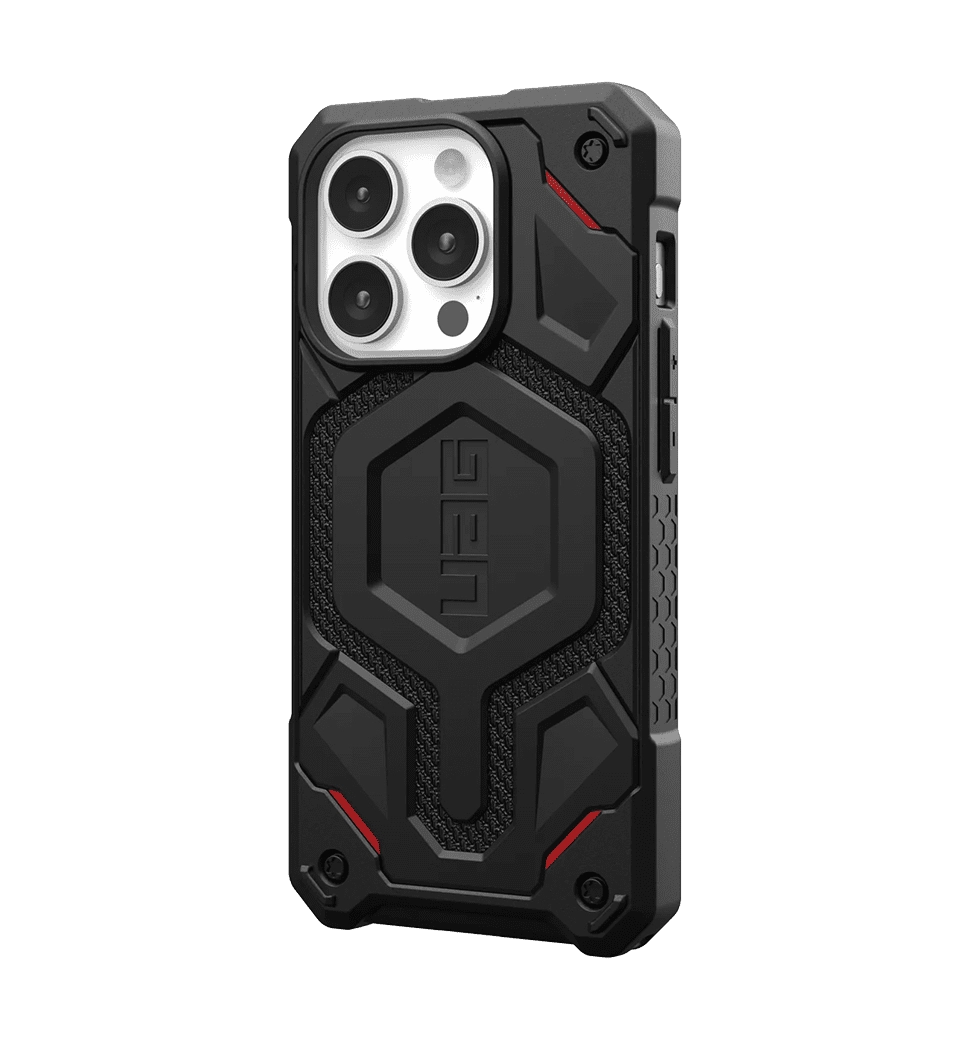 Чехол UAG iPhone 15 Pro Monarch Pro Magsafe, Kevlar Black (114221113940)