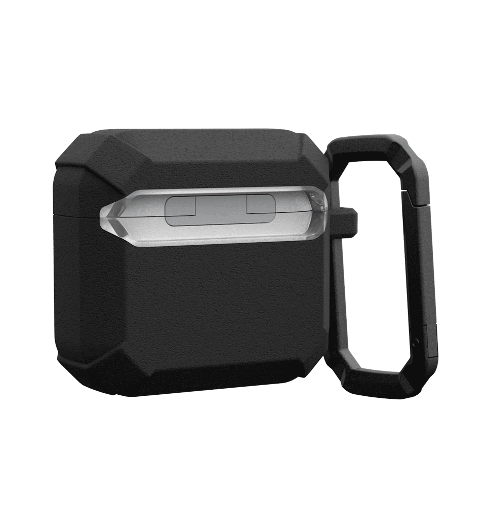 Чохол UAG для AirPods (Gen 4, 2024), Plasma, Black (104129114040)