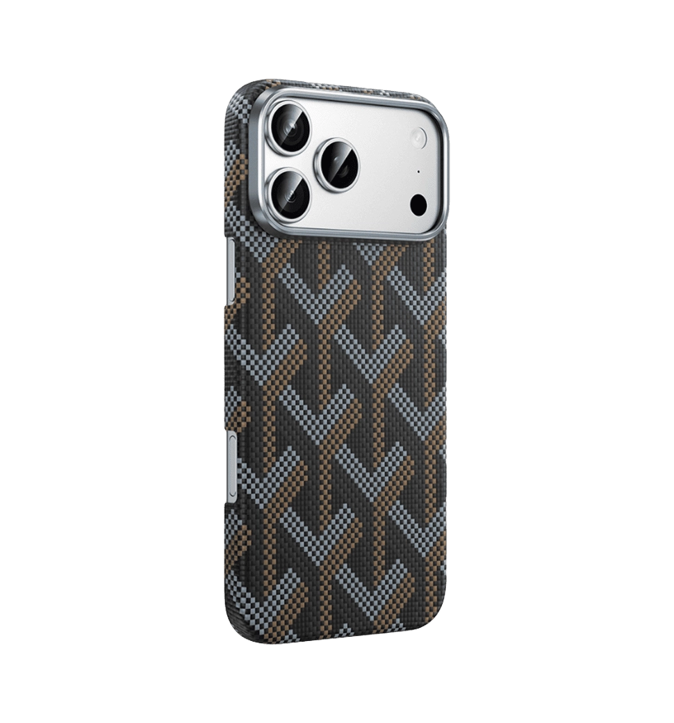 Чохол Keephone KEVLAR PRAGUE MagSafe Case for 17 Pro Max Meteor (KPKVPG17PMMT)