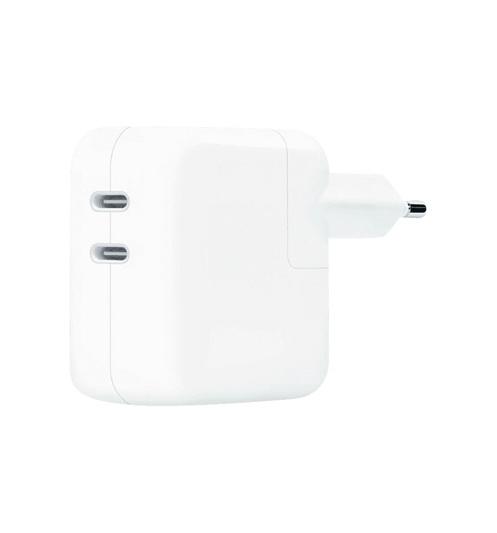 Адаптер питания Apple Dual USB-С Power Adapter 35W (MNWP3)