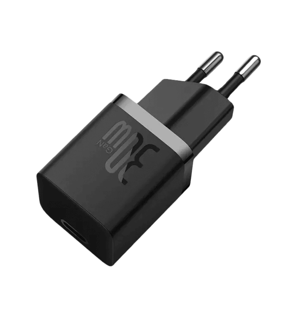 Адаптер Baseus GaN5 Fast Charger 30W Type-C Black (CCGN070401/P10162504113-00)