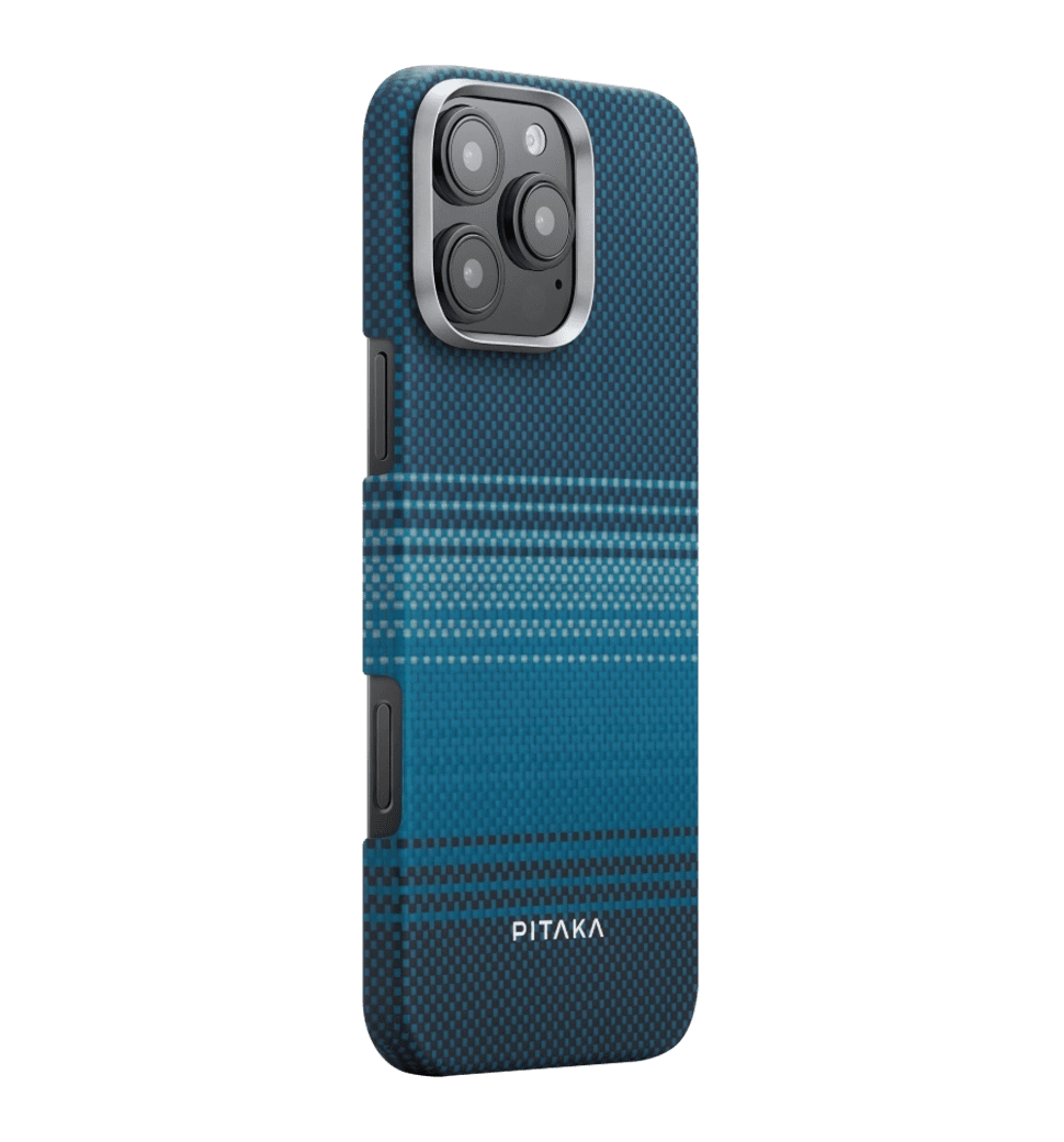 ᐉ Чехол Pitaka Tactile Woven Case Moonrise for iPhone 16 Pro Max (KI1601MOM) купить в Киеве и Украине | Цена, отзывы и характеристики в YABLUKA.ua ᐉ Чехол Pitaka Tactile Woven Case Moonrise for iPhone 16 Pro Max (KI1601MOM) купить в Киеве и Украине | Цена, отзывы и характеристики в YABLUKA.ua