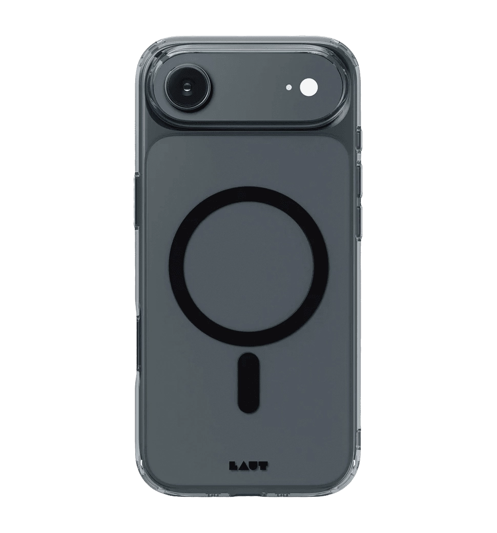 Чехол-накладка LAUT CRYSTAL FLURO for iPhone 17 MagSafe Black (L_IP25A_CF_BK)