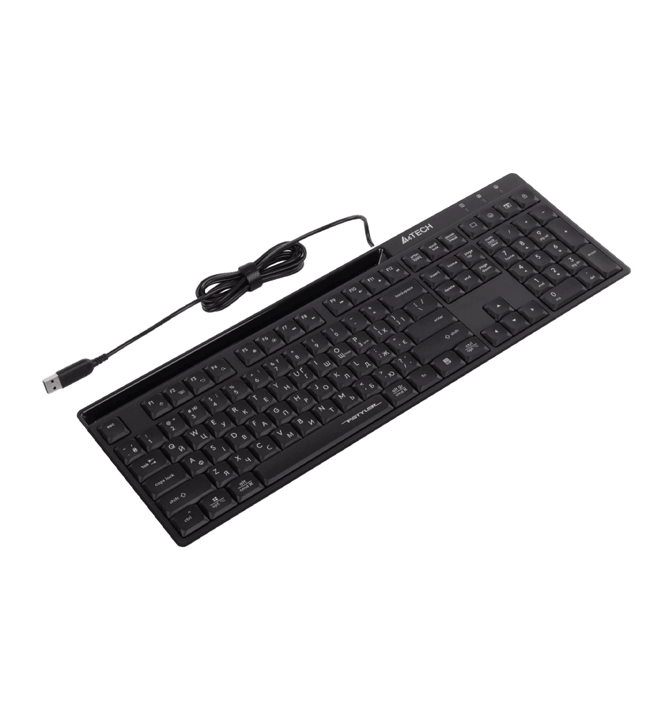 Клавіатура A4Tech Fstyler FX72, USB, колір чорний
