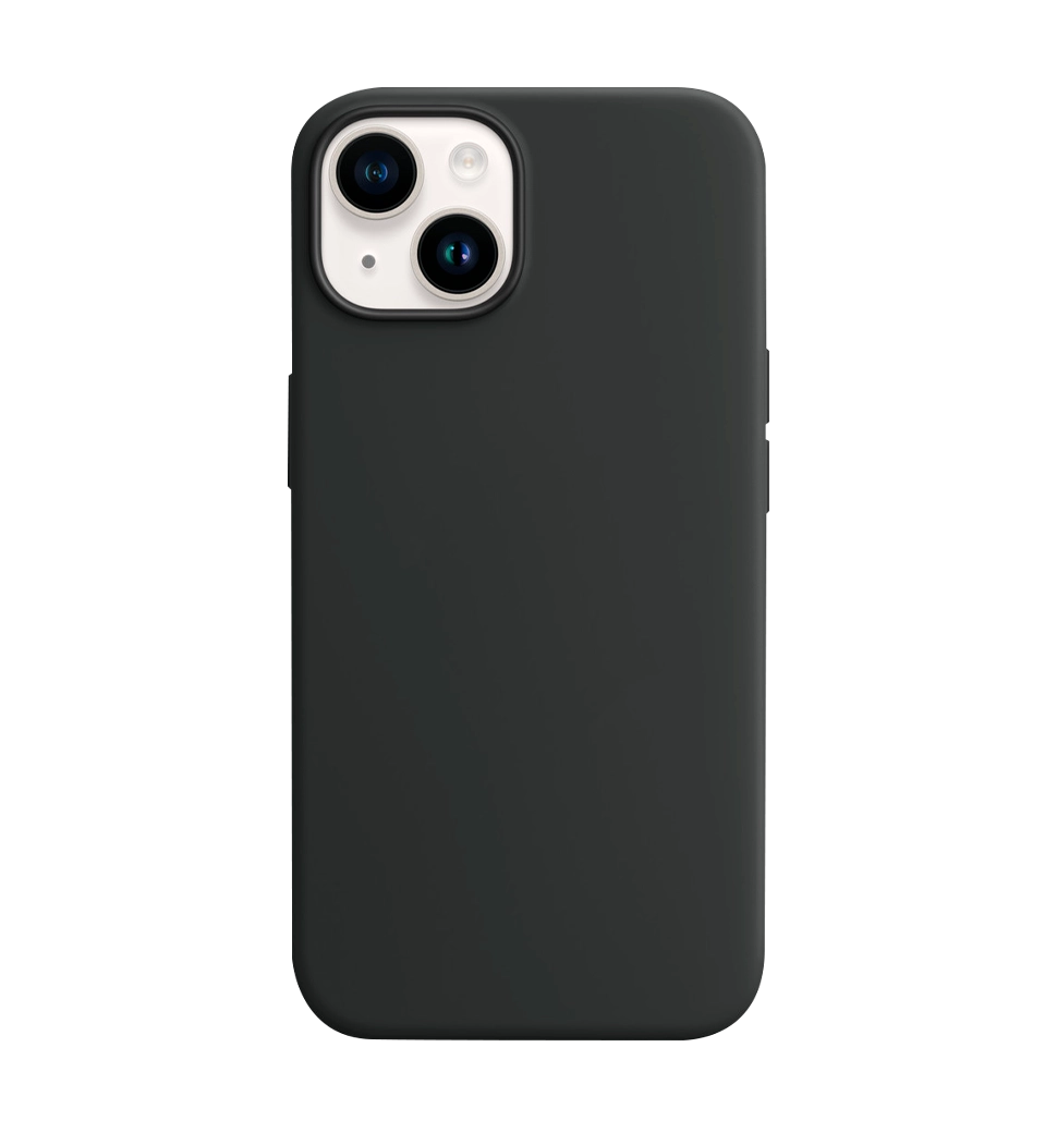 Чехол Monblan для iPhone 14 Magnetic Silicone MagSafe (Midnight)