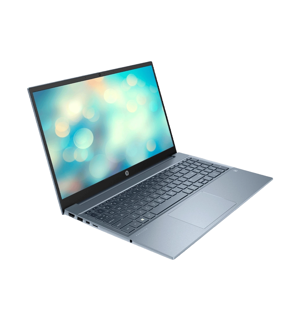 Ноутбук 15.6" HP Pavilion 15-eh1054ua AG (422L0EA)/AMD R5 5500U/12GB/512GB SSD/AMD Radeon/DOS/Blue