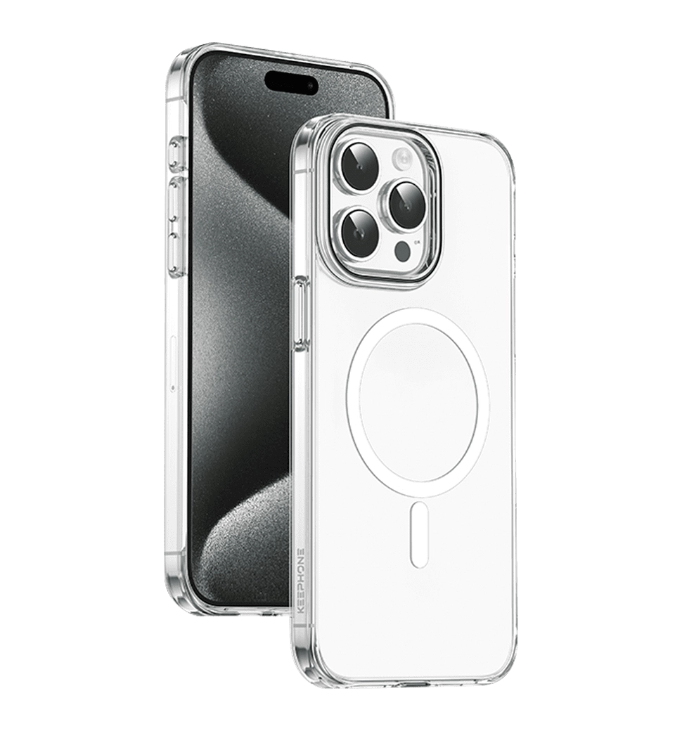 Чохол Keephone Aurora MagSafe Case for 15 Transparent (MC-0134ip15trs)