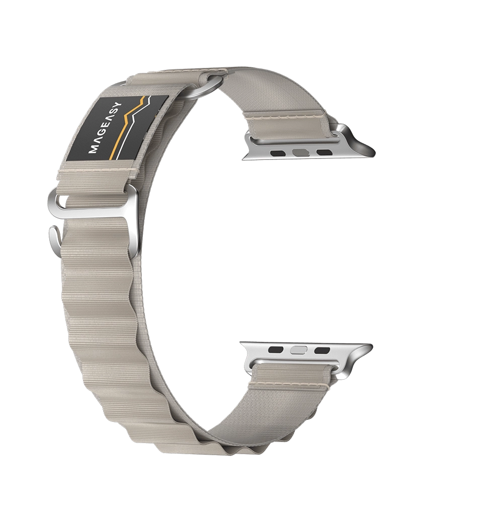 Ремешок Switcheasy Active Sport G-hook Watch Loop 42/44/45/49mm Starlight (MAW459160SI23)