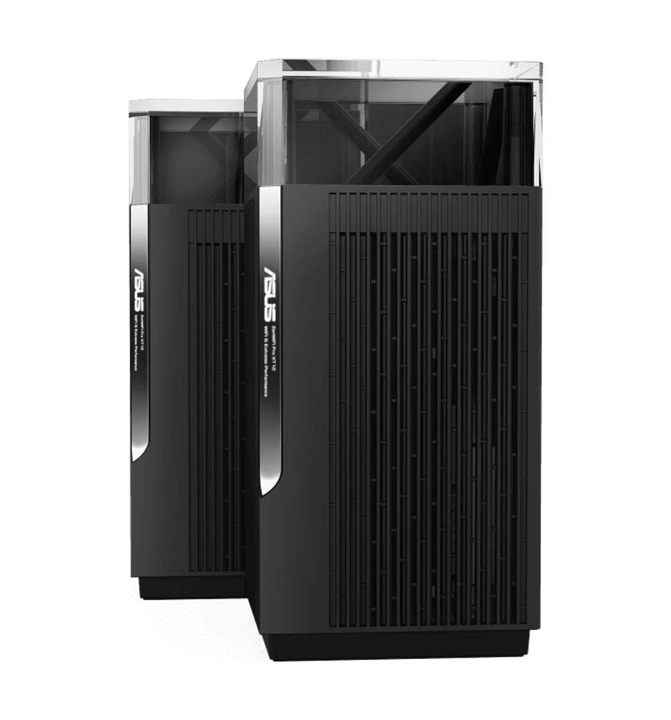 Система WiFi-Mesh ASUS ZenWiFi Pro XT12 2xGE LAN, 1x2.5GE LAN, 1x2.5GE WAN, 1xUSB 3.1, 1xUSB 2.0, 2м