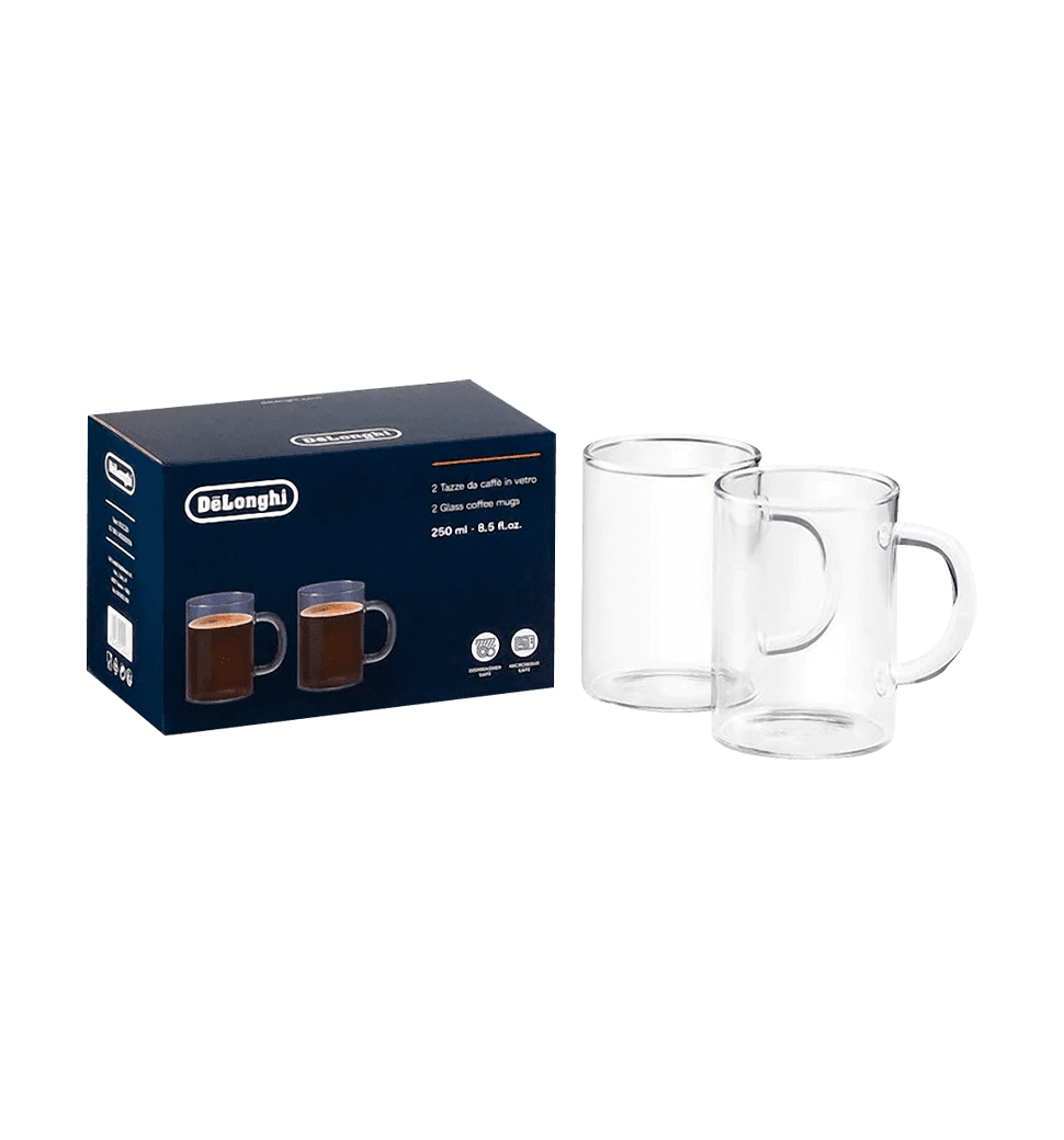 Набор стаканов DELONGHI DLSC320 AMERICAN COFFEE (2шт) 190 ML