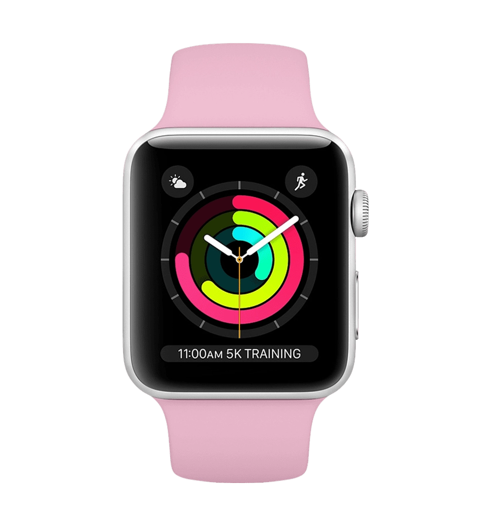 Ремiнець Silicone Copy 38/40/41mm Light Pink