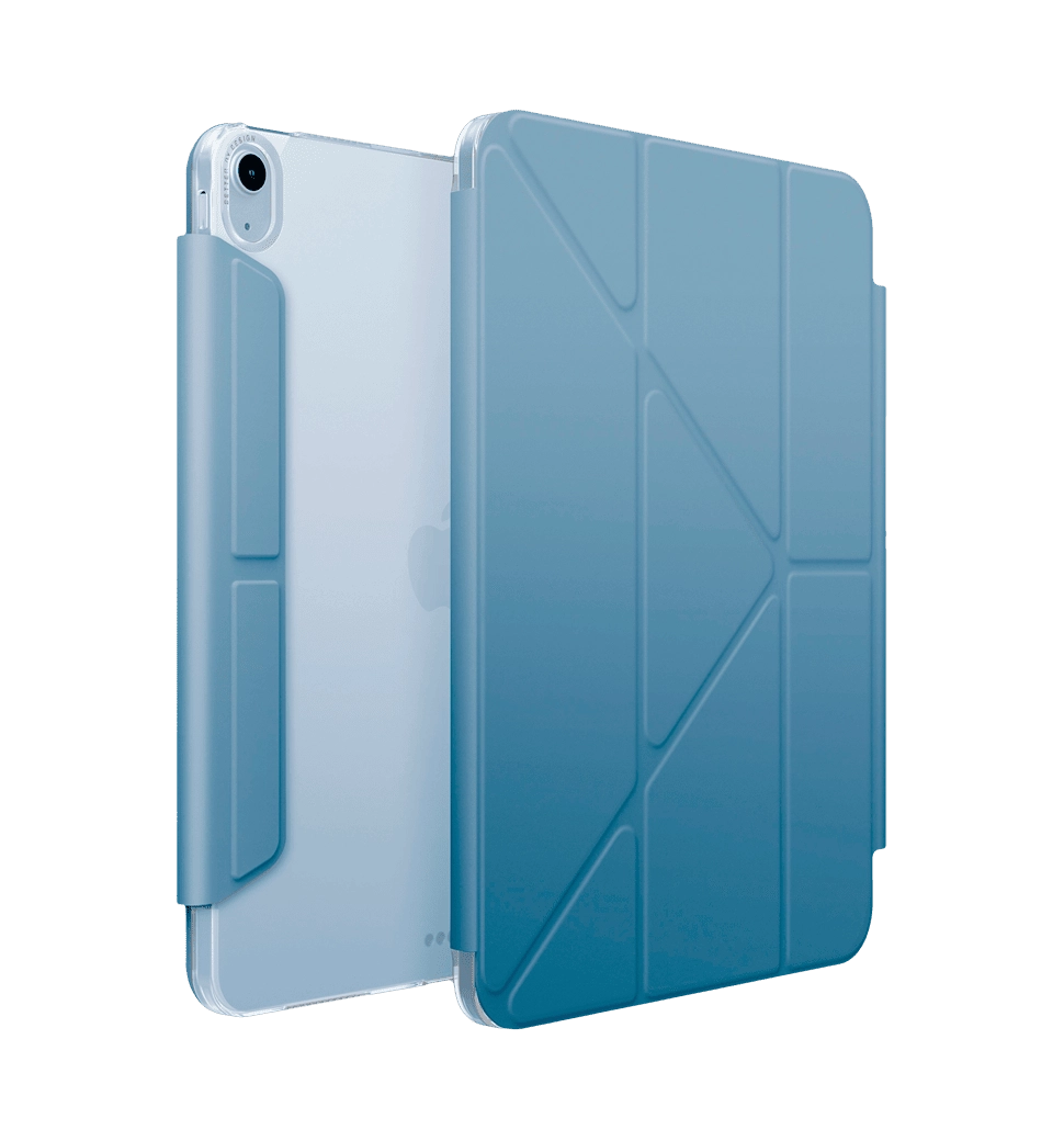 Чехол UNIQ Camden Click для iPad Air 6 13 2024 Stone Blue (UNIQ-PDA13(2024)-CAMSBLU)