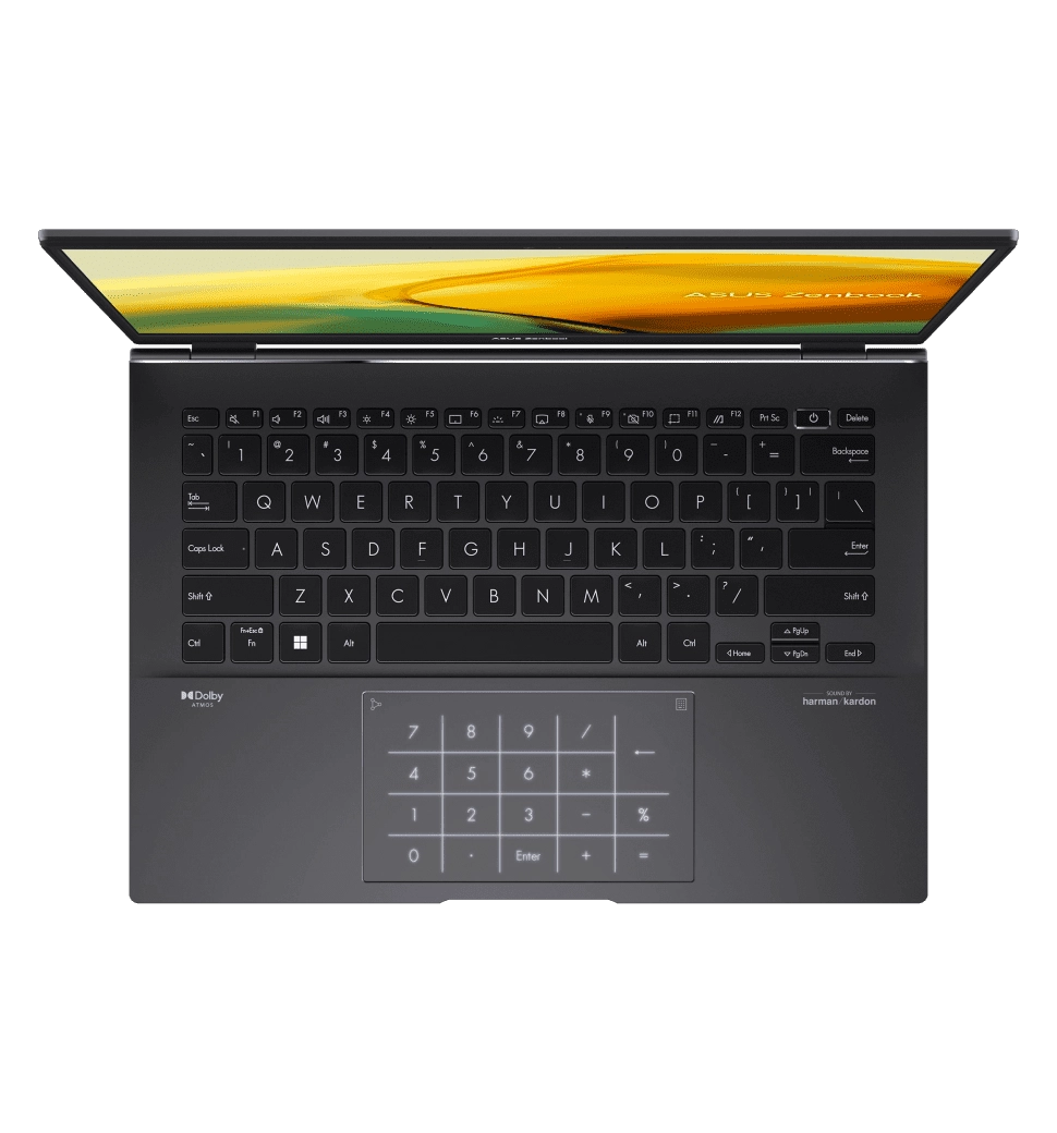 Ноутбук 14" ASUS Zenbook 14 UM3402YA-KP751/AMD R5 7430U/16GB/1TB SSD/AMD Radeon/DOS/Black