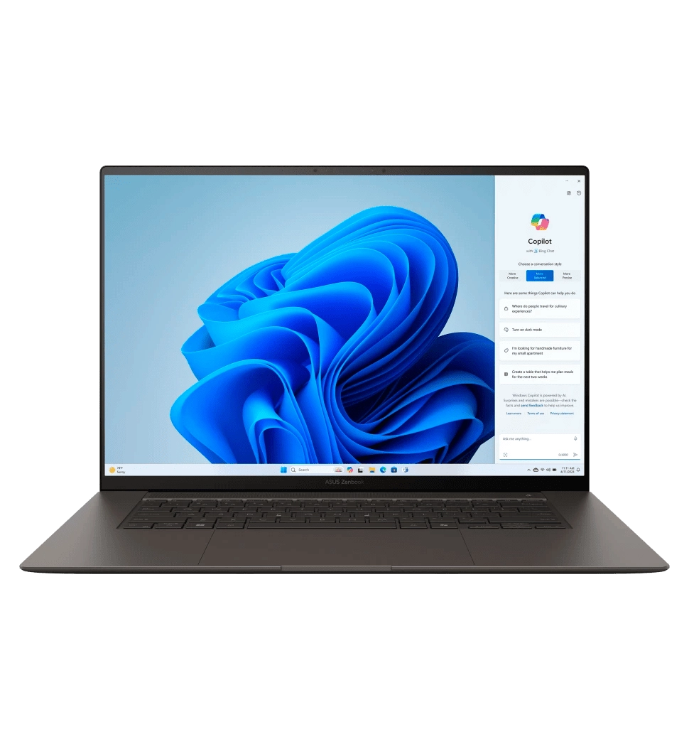 Ноутбук ASUS Zenbook S 16 UM5606WA-RK325X 16» 3K OLED, AMD AI 9 HX 370, 32GB, F2TB, UMA, Win11P, Серый
