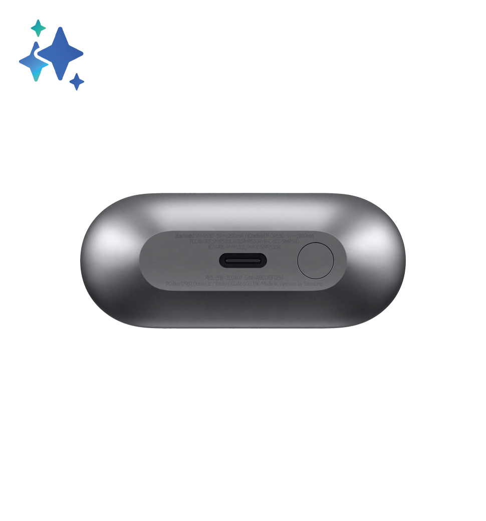 Наушники Samsung Galaxy Buds3 Silver (SM-R530NZAASEK)