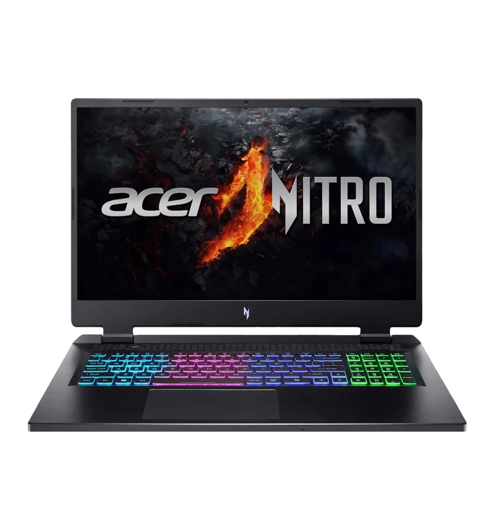 Ноутбук 17.3" Acer Nitro 17 AN17-42 (NH.QSDEU.001) AMD R9-8945HS/32GB/F1TB/NVD4060-8/Lin/Black