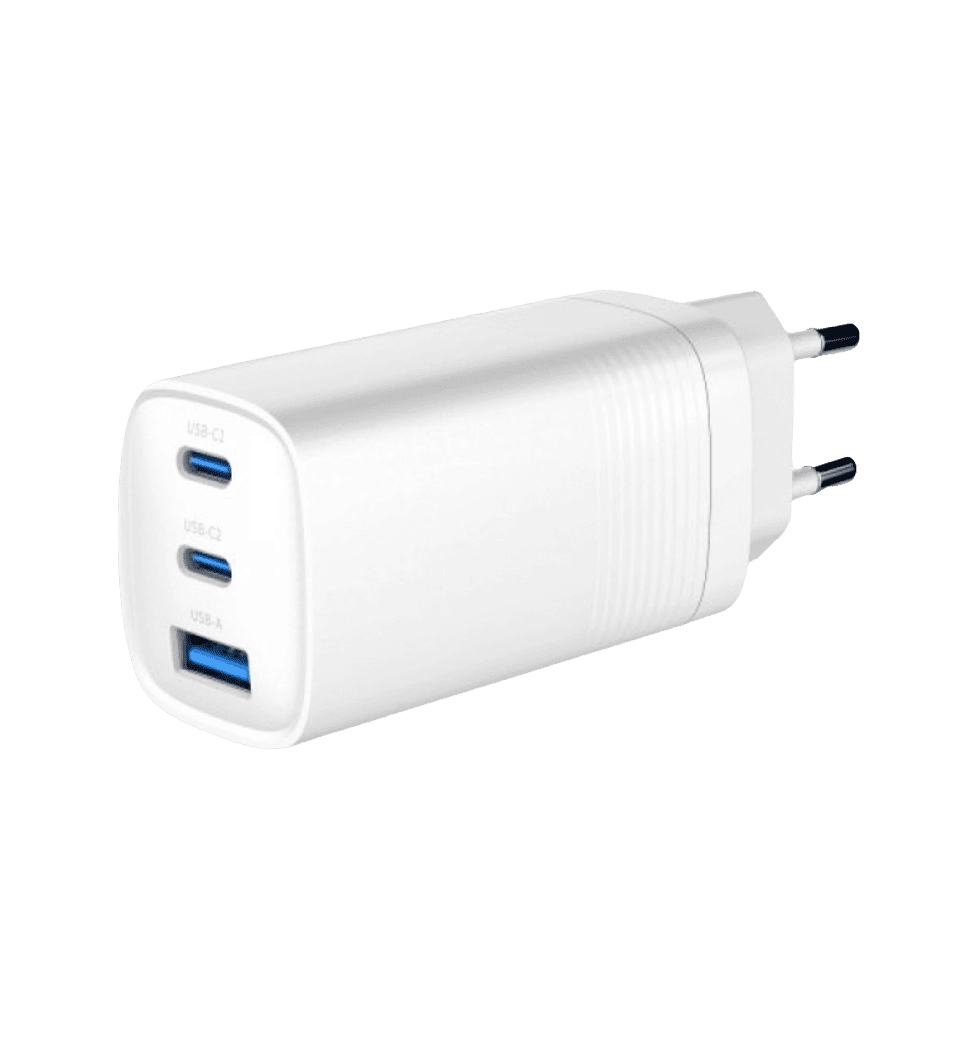 Зарядний пристрій Gembird 65W WHITE