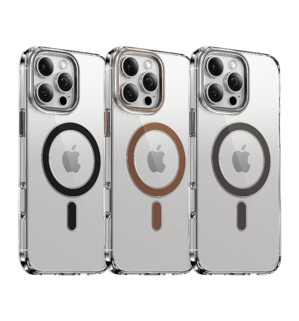 Чохол Keephone Aurora MagSafe Case for 16 Pro Max Titanium (KP-MC0179)