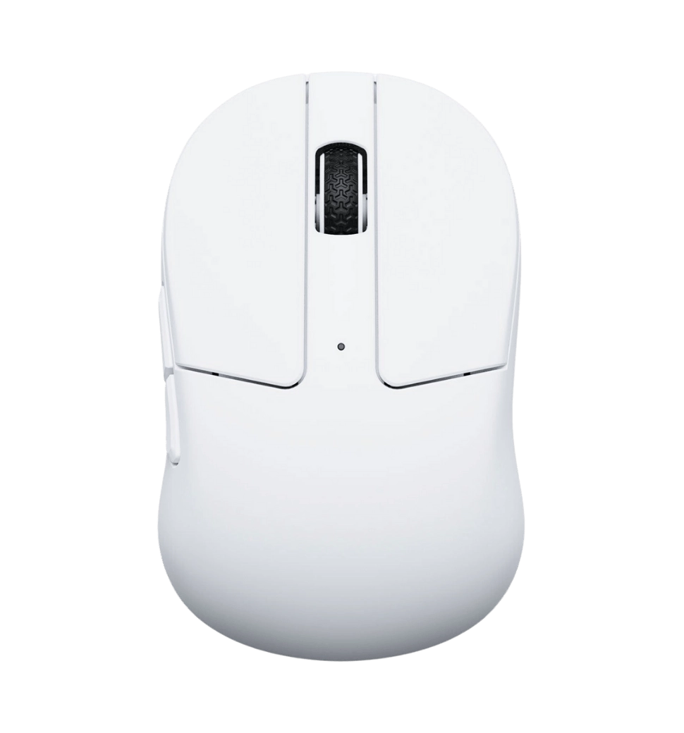 Миша Keychron M4 USB-A/USB-C/WL/BT, білий