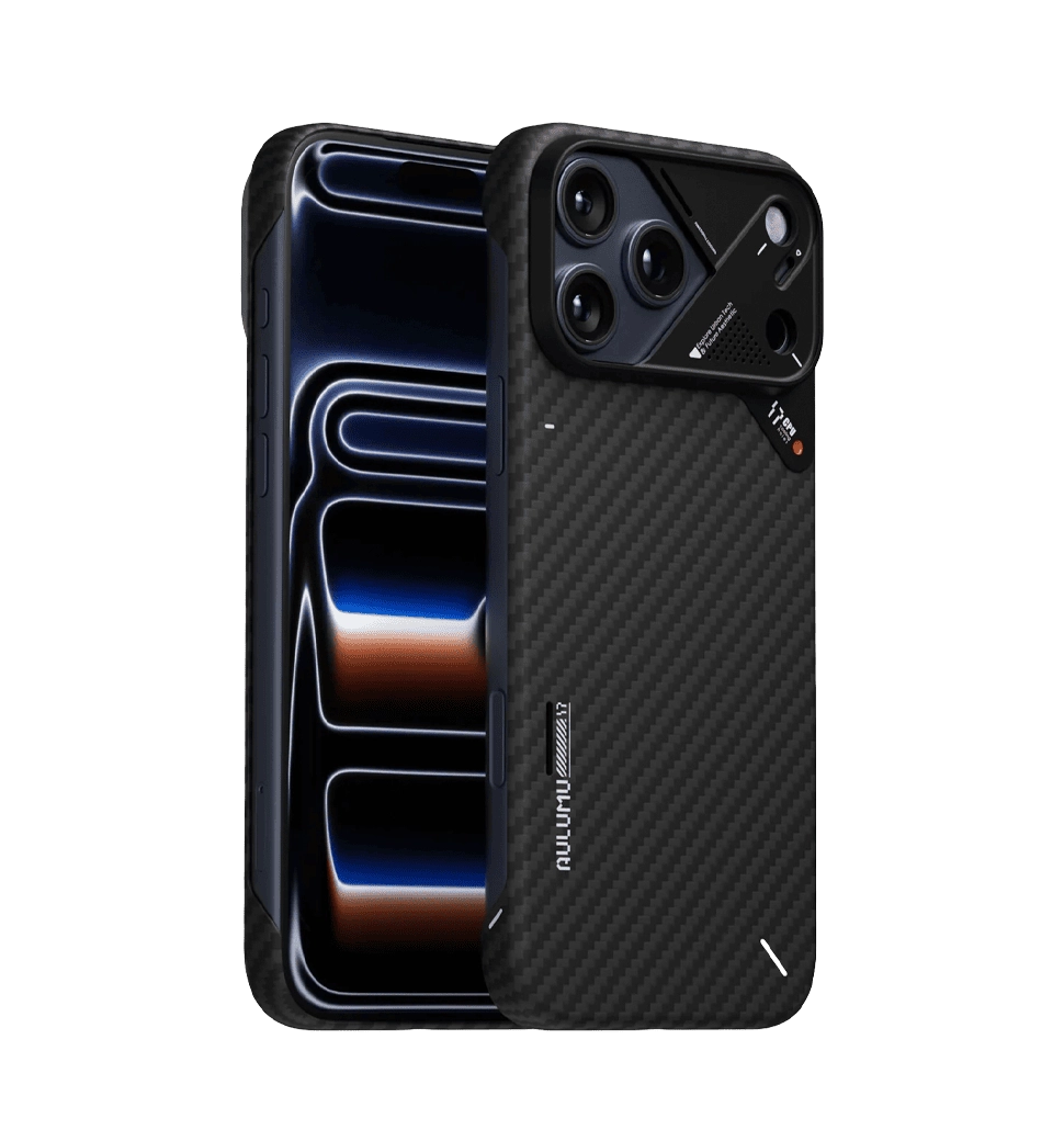 Чохол AULUMU A17 Aramid Fiber Case Aramid Fiber case only for  iPhone 17 Pro Black