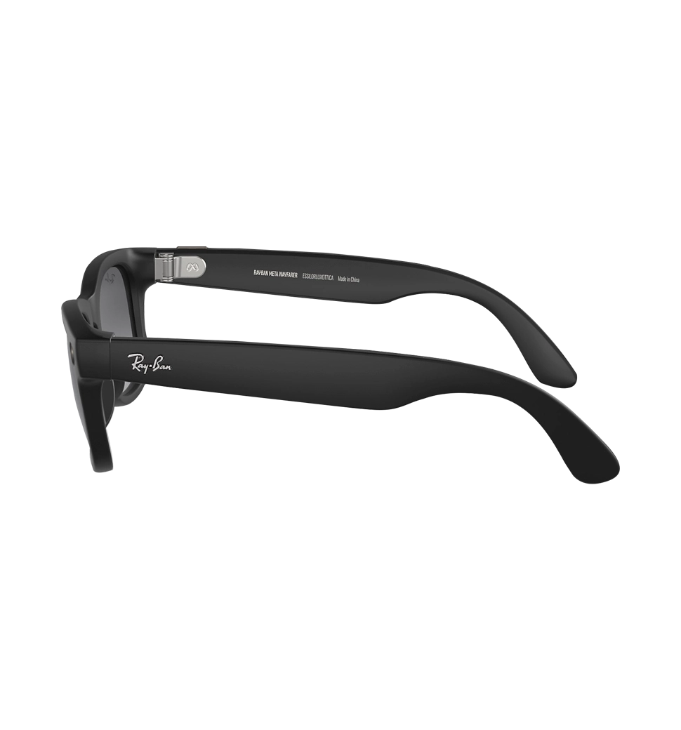 Смарт-окуляри Ray-Ban Meta Wayfarer Matte Black/Graphite size XXL (RW4008 601ST3 53-22)