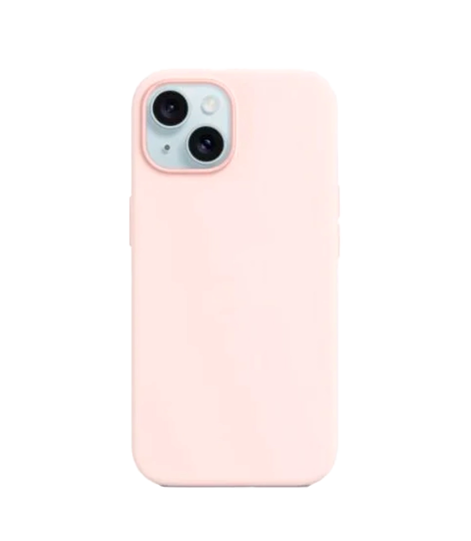 Чехол Monblan для iPhone 15 Magnetic Silicone MagSafe Light Pink
