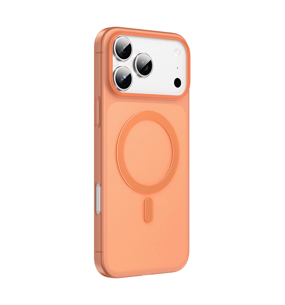 Чохол Keephone AIRSKIN PRO MagSafe Case for 17 Pro Max Orange Titanium (KP-MC0198)