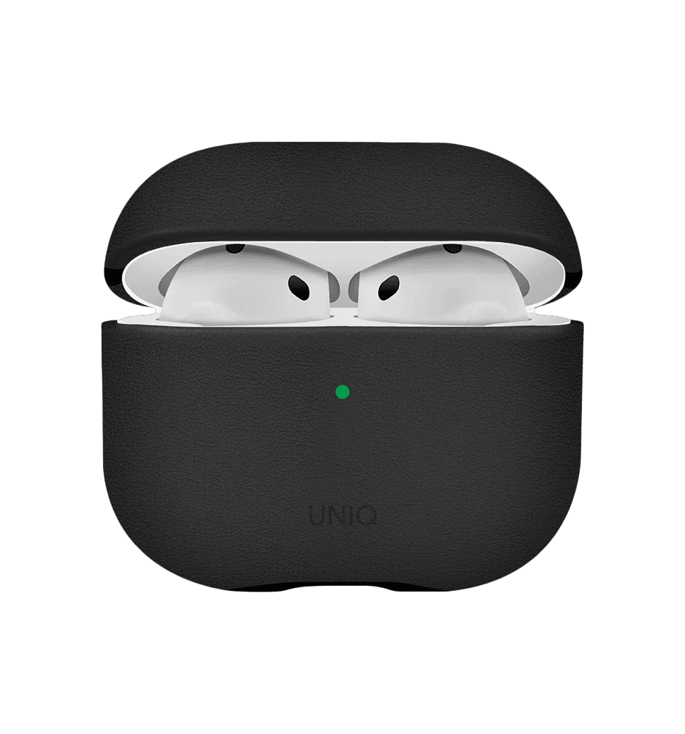 Чохол UNIQ Lyden DS для AirPods 4 dallas black (UNIQ-AIRPODS(2024)-LYDBLK)