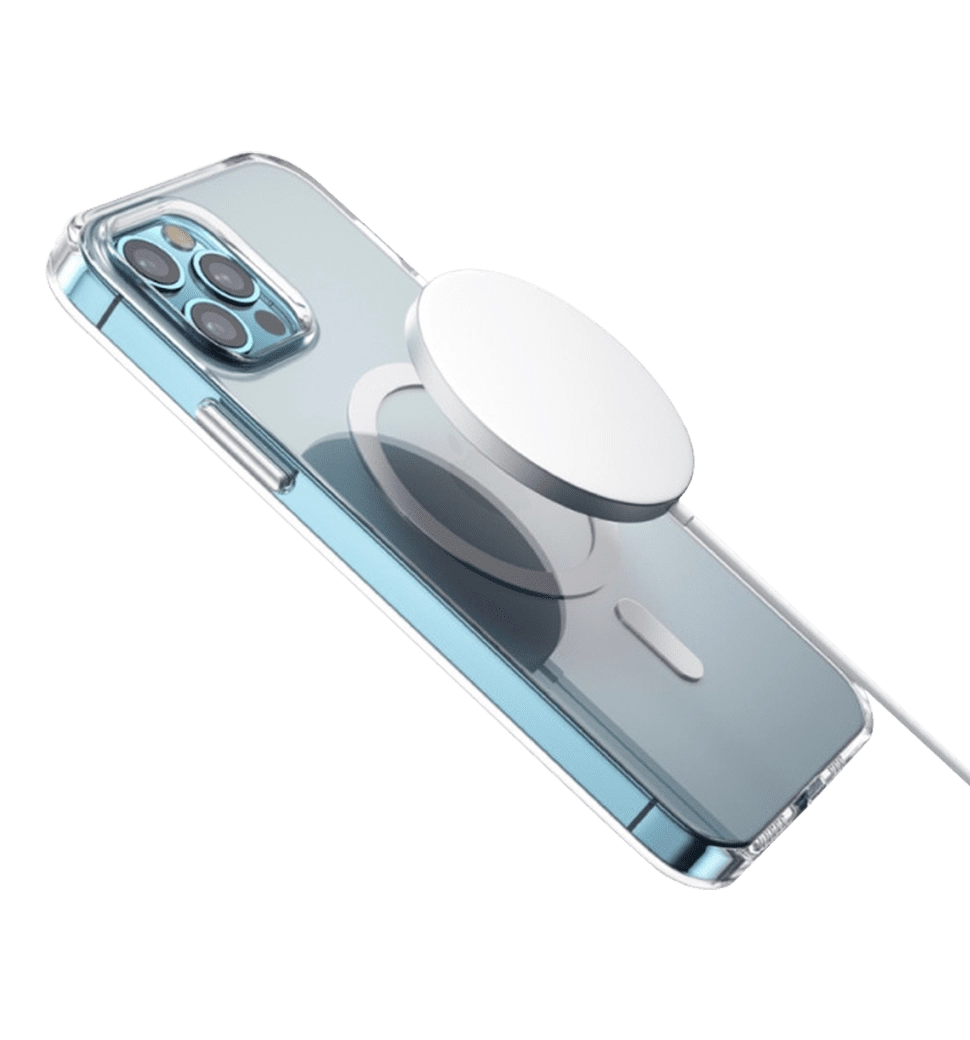 Чехол Blue Crystal Drop Resistance Case для iPhone 14 Pro MagSafe Transparent (B41-I14PTR(M)