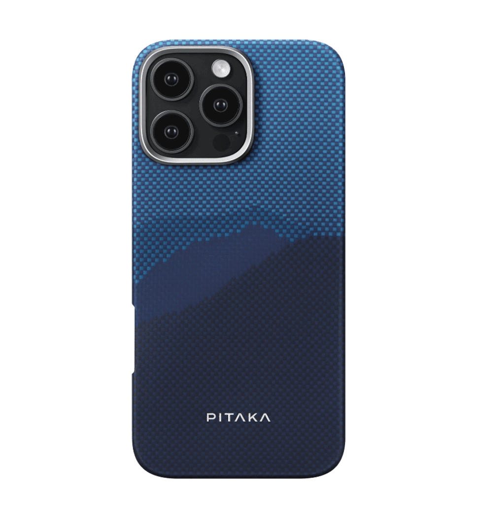 Чехол Pitaka Tactile Woven StarPeak Lumintex Over The Horizon for iPhone 16 Pro (KI1603POTH)