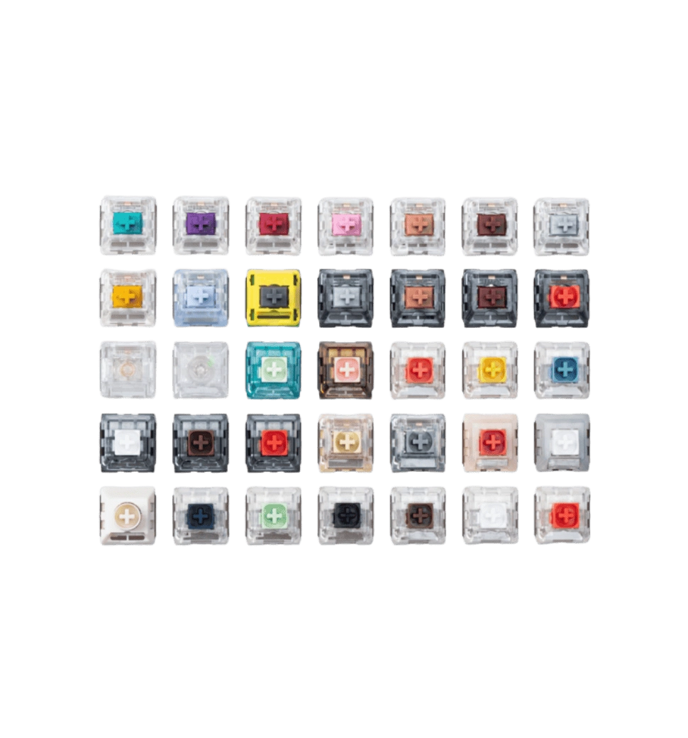 Набор механических переключателей Keychron Kailh Switch Tester, 35шт