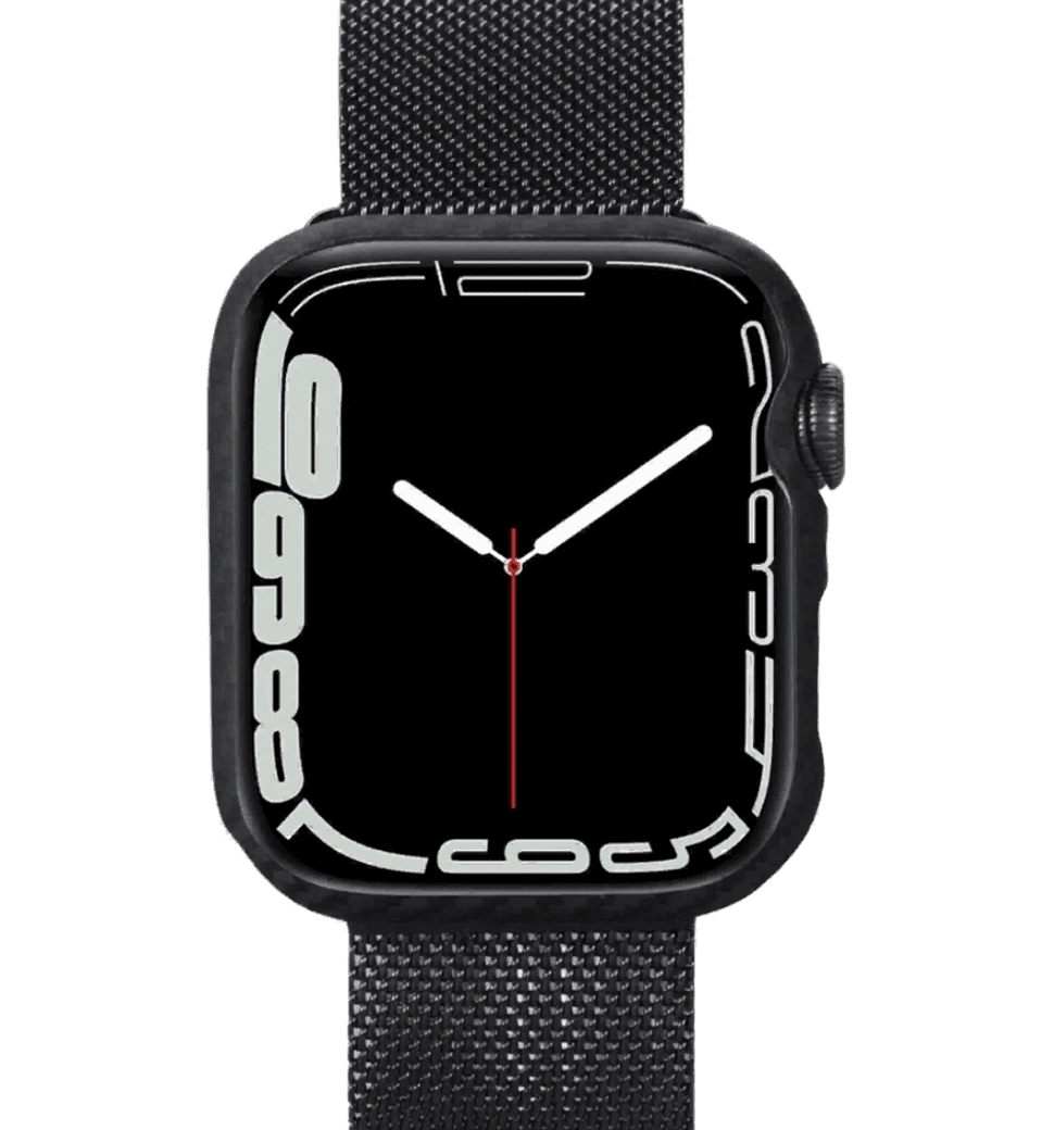 Чохол-накладка Pitaka Air Case Black/Grey for Apple Watch 9/8/7 45mm (KW2002A)
