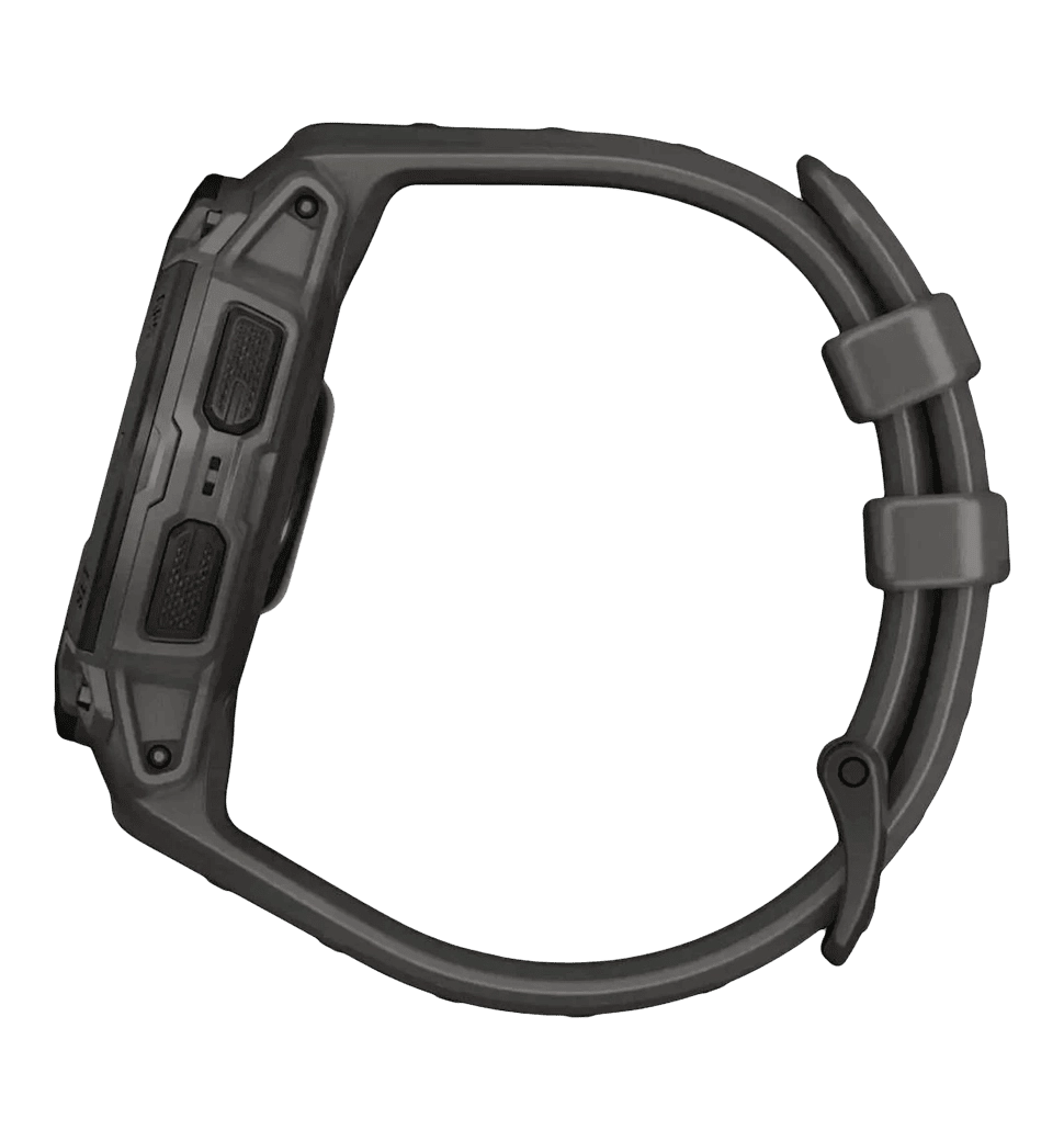 Смарт-годинник Garmin Instinct E 45mm Black with Charcoal Band (010-02933-00)