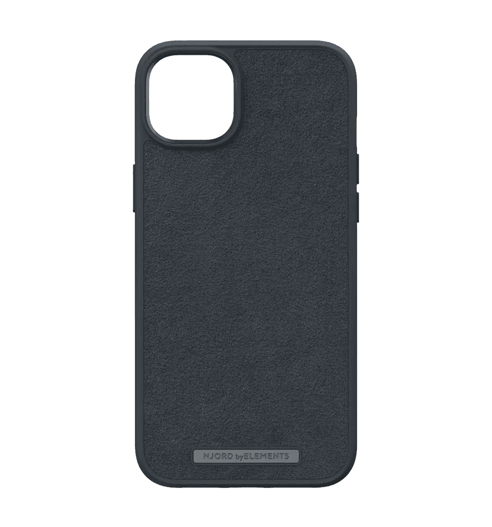 Чехол Njord Suede Comfort+ Case Black для iPhone 14 Plus (NA42CM00)
