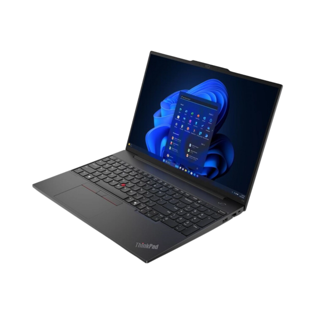 Ноутбук 16" Lenovo ThinkPad E16 AMD G2 T (21M5001TRA)/AMD R5 7535HS/32GB/1TB SSD/AMD Radeon/DOS/Black