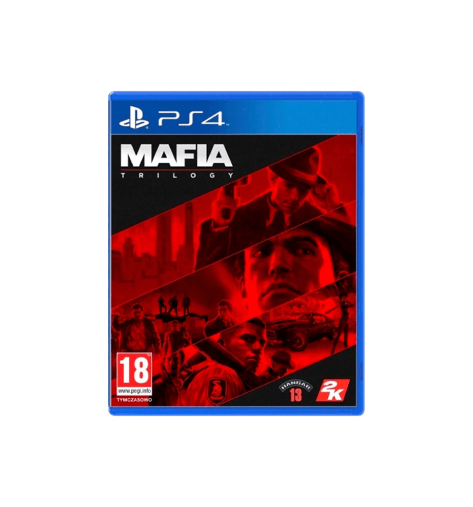 Игра консольная PS4 Mafia Trilogy, BD диск