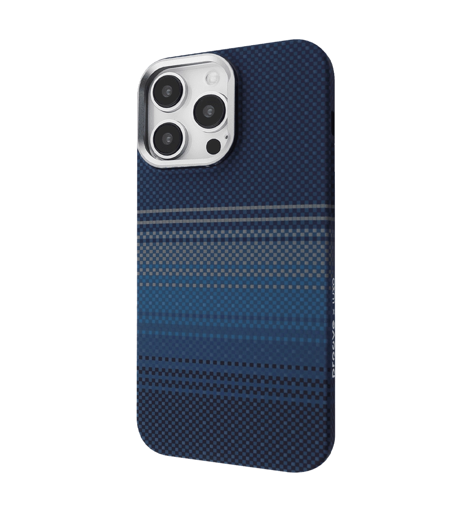 Чохол Proove Gleam Case with Magnetic Ring iPhone 14 Pro (blue stripes)